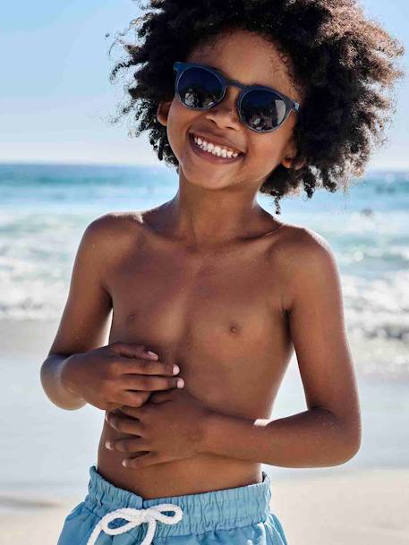 Lunettes de soleil rondes garçon marine - vertbaudet enfant 
