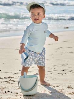 Zwemshirt met UV-bescherming klein matroos voor jongens  - vertbaudet enfant