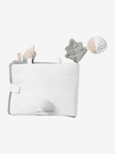 Livre d'éveil et photos DANS LES BOIS vert sauge - vertbaudet enfant 