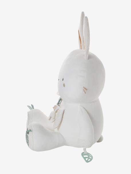 Grande peluche d'activités lapin DANS LES BOIS vert sauge - vertbaudet enfant 