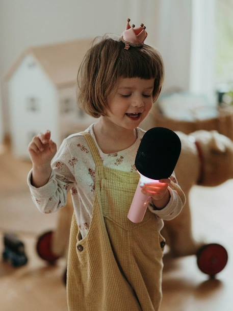 Micro karaoke Kidymic - KIDYWOLF blauw+groen+rozen - vertbaudet enfant 