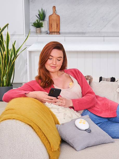 Tire-lait électrique simple Solo Hands Free jaune - vertbaudet enfant 