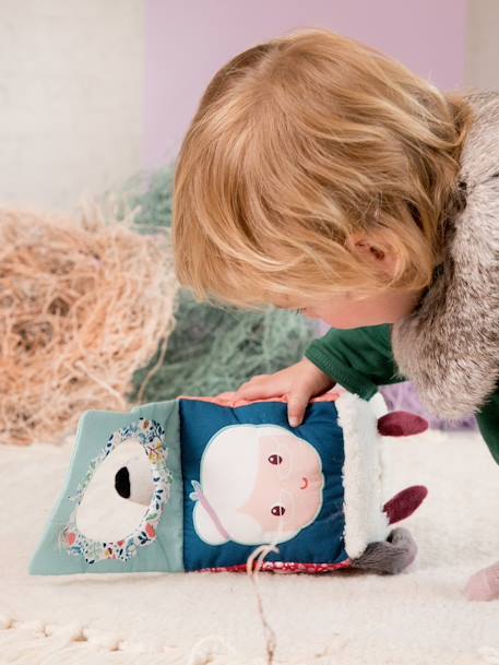Kubus van behendigheid Louis de wolf LILLIPUTIENS meerkleurig - vertbaudet enfant 