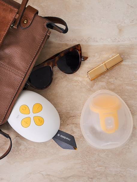 Tire-lait électrique simple Solo Hands Free jaune - vertbaudet enfant 