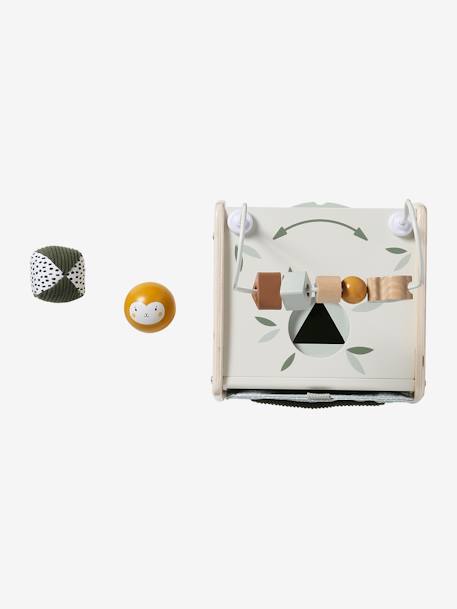 Boite d'activités TANZANIE en bois FSC® vert - vertbaudet enfant 