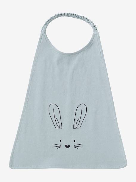 Lot 3 grands bavoirs moka+vert sauge - vertbaudet enfant 