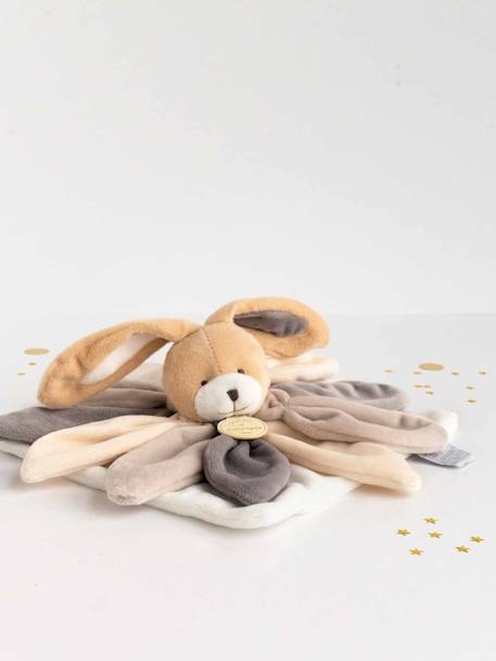 Doudou lapin 28cm Collector - DOUDOU ET COMPAGNIE taupe - vertbaudet enfant 