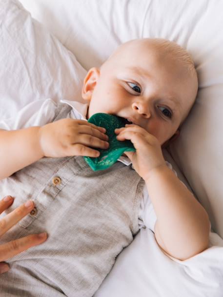 Anneau de dentition - Feuille Chlorophyl - vert - vertbaudet enfant 