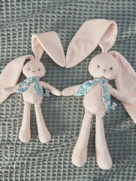 Pantin lapin Lapinoo - beige+blanc+orange - vertbaudet enfant 