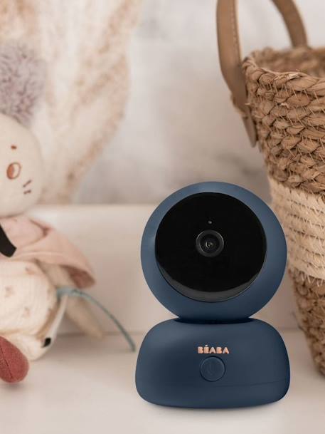 Ecoute-bébé vidéo Zen Premium blanc+bleu nuit - vertbaudet enfant 