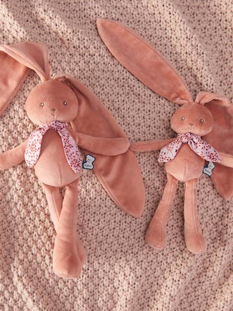 Pantin lapin Lapinoo - beige+blanc+orange - vertbaudet enfant 