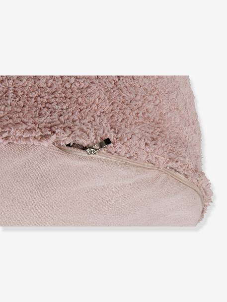 Pouf chill - bleu grisé+gris perle+vieux rose - vertbaudet enfant 