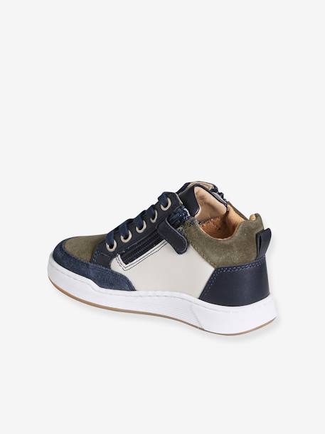 Baskets lacées et zippées garçon marine - vertbaudet enfant 