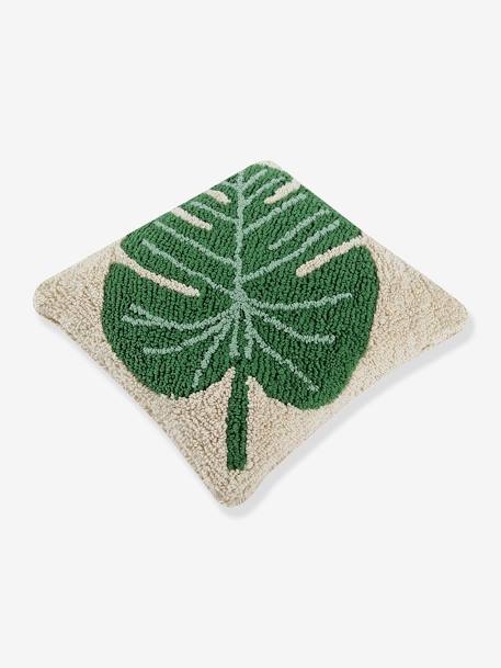 Coussin lavable Monstera - vert - vertbaudet enfant 