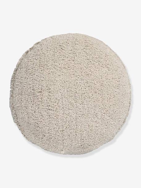 Pouf chill - bleu grisé+gris perle+vieux rose - vertbaudet enfant 