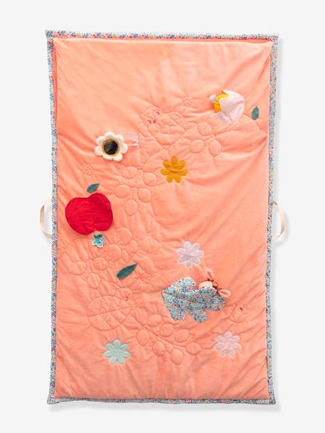 Tapis d'éveil et sac de couchage S rose+vert - vertbaudet enfant 