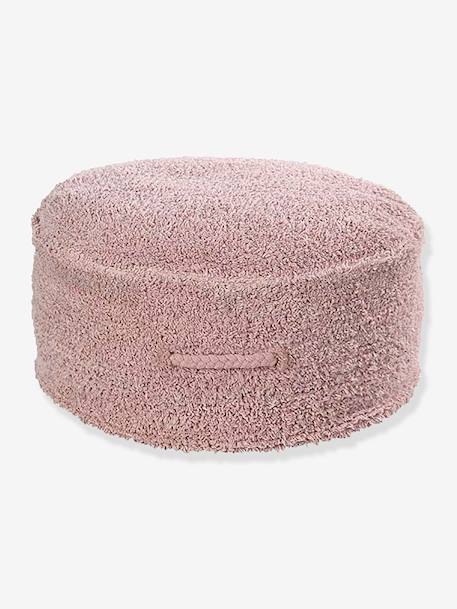 Pouf chill - bleu grisé+gris perle+vieux rose - vertbaudet enfant 