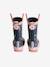 Bottes de pluie fille caoutchouc imprimé collection maternelle beige imprimé+marine - vertbaudet enfant 