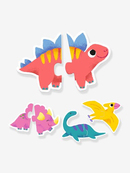 Puzzel Dinos duo - DJECO meerkleurig - vertbaudet enfant 