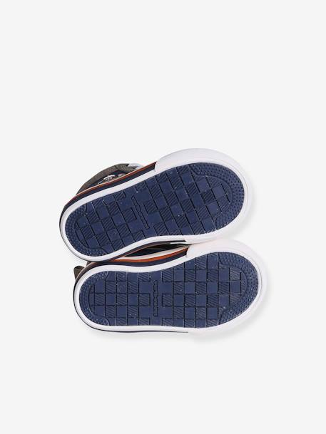 Baskets montantes lacées et zippées bébé lot bleu - vertbaudet enfant 