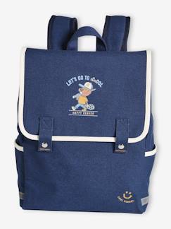 Jongens-Accessoires-Schoolbenodigdheden- Rugzak 'happy castor'