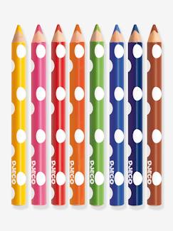 Jouet-Activités artistiques-8 crayons de couleurs pour les petits - DJECO