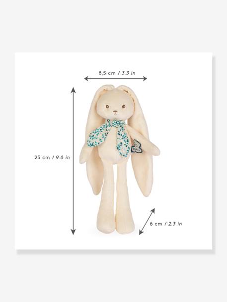 Pantin lapin Lapinoo - beige+blanc+orange - vertbaudet enfant 