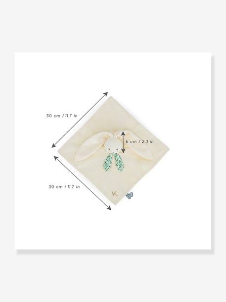 Knuffelkonijn 30 cm - KALOO beige+sinaasappel+wit - vertbaudet enfant 