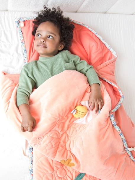 Tapis d'éveil et sac de couchage S rose+vert - vertbaudet enfant 
