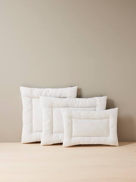 Oreiller plat anti-bactériens Bi-ome® blanc - vertbaudet enfant 