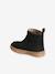 Bottines bébé cuir zippées noir - vertbaudet enfant 