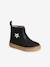 Bottines bébé cuir zippées noir - vertbaudet enfant 