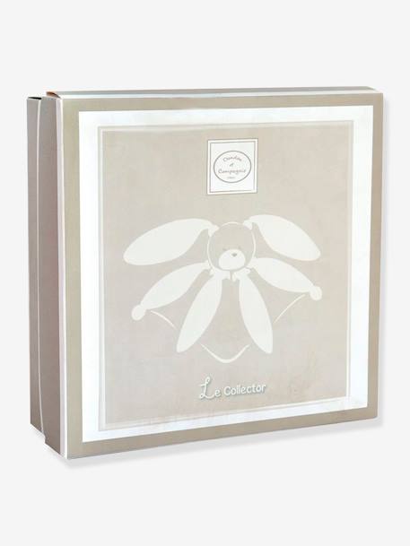 Doudou lapin 28cm Collector - DOUDOU ET COMPAGNIE taupe - vertbaudet enfant 