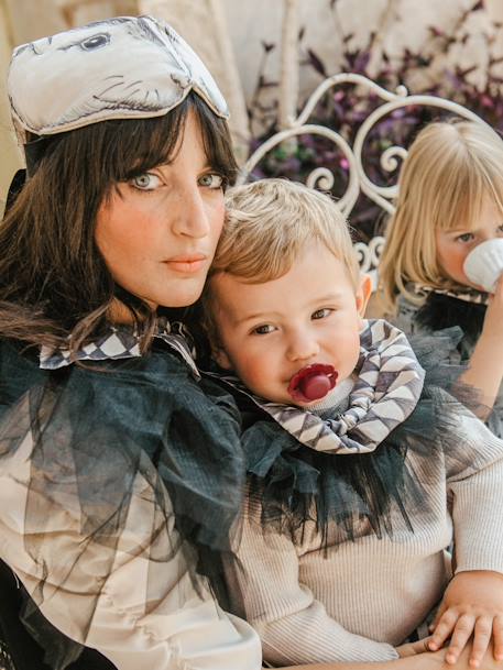 Attache-sucette silicone Wonder bleu ciel+mauve+vert+violet - vertbaudet enfant 