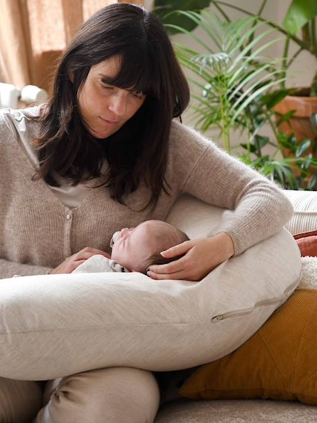 Coussin de maternité et d'allaitement BEABA Big Flopsy beige+GRIS CHINE+rouge+vert+vert sauge - vertbaudet enfant 