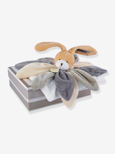 Doudou lapin 28cm Collector - DOUDOU ET COMPAGNIE taupe - vertbaudet enfant 