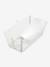 Ensemble baignoire Flexi Bath + transat de bain beige+écru - vertbaudet enfant 