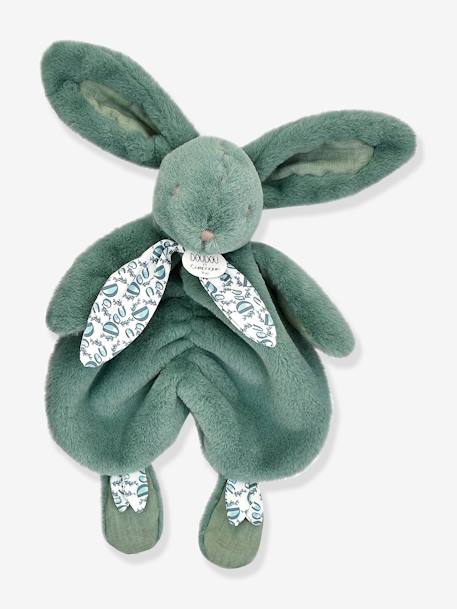 Knuffelkonijn - DOUDOU ET COMPAGNIE rozen+saliegroen+zandbeige - vertbaudet enfant 