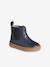 Boots zippées cuir bébé marine - vertbaudet enfant 