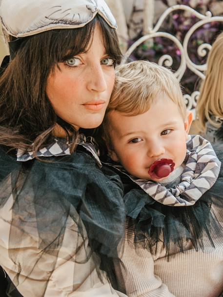 Attache-sucette silicone Wonder bleu ciel+mauve+vert+violet - vertbaudet enfant 