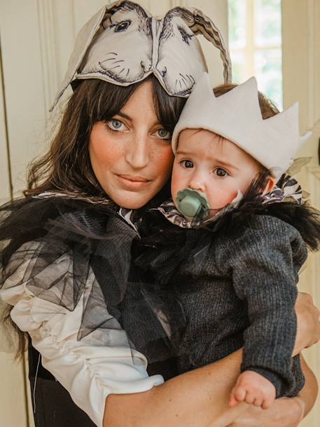 Attache-sucette silicone Wonder bleu ciel+mauve+vert+violet - vertbaudet enfant 