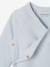 Lot 3 bodies manches longues ouverture naissance bébé en coton bio bleu ciel - vertbaudet enfant 