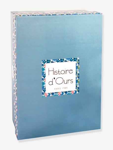 Peluche copain câlin lapin - bleu+rose - vertbaudet enfant 