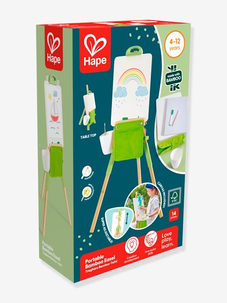 Chevalet portable en bambou - HAPE vert - vertbaudet enfant 