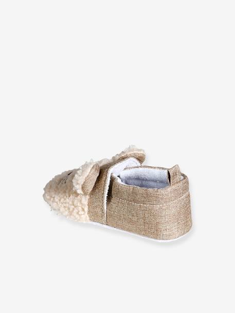 Chaussons bébé fille marron - vertbaudet enfant 