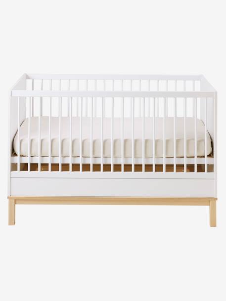 Lit Bébé évolutif 70x140cm COMETE blanc - vertbaudet enfant 