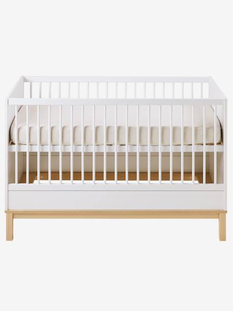 Lit Bébé évolutif 70x140cm COMETE blanc - vertbaudet enfant 