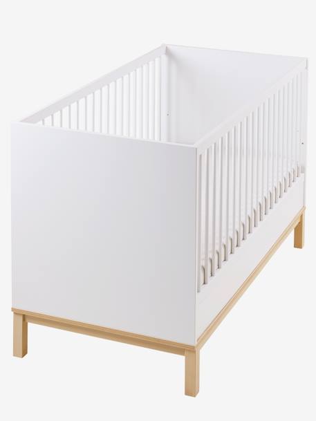 Verstelbaar Babybed 70x140cm LIGNE COMETE wit - vertbaudet enfant 