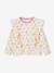 T-shirt à volants manches longues fille vanille - vertbaudet enfant 