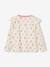 T-shirt à volants manches longues fille vanille - vertbaudet enfant 
